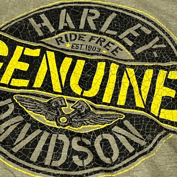 Harley-Davidson Arizona Motorcycle Biker Crewneck Tshirt Mens - Picture 3 of 7